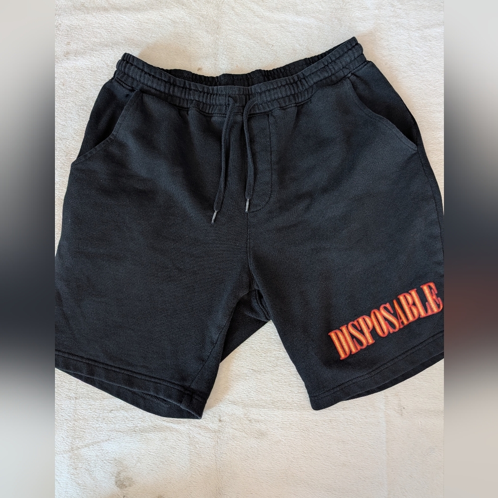 David Dobrik's Disposable athletic short - medium - Black